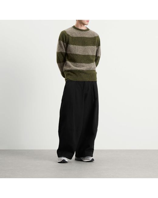YMC Black Deadbeat Trousers for men