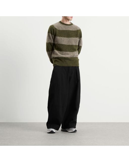 YMC Black Deadbeat Trousers for men