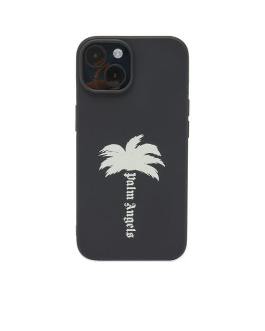 Palm Angels Black Iphone 15 Case for men
