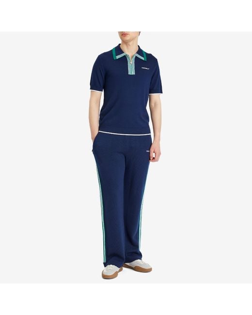 Casablanca Blue Tennis Track Pants for men