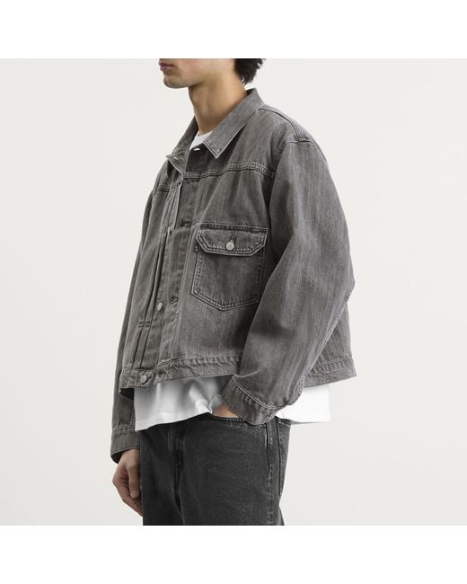 Levi's Gray Tab Type I Trucker Jacket for men