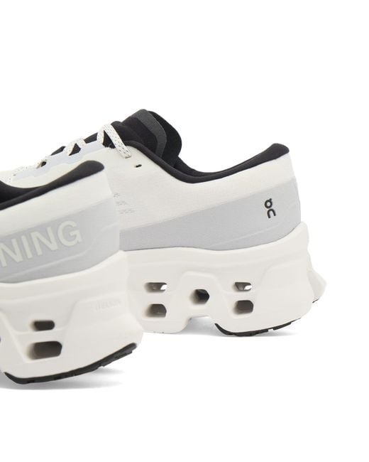 On Shoes White Cloudmster 3 Sneaker