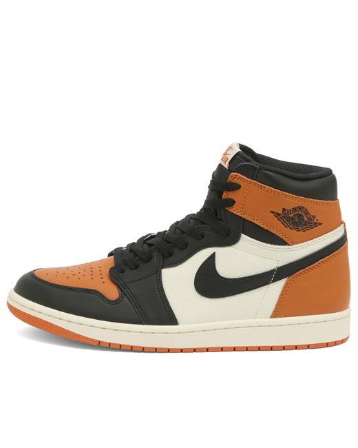 Nike Black 1 Retro Hi Og Rmstd Sneaker for men