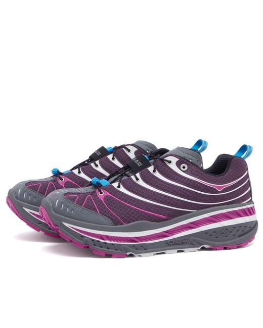 Hoka One One Purple Stinson Evo Og
