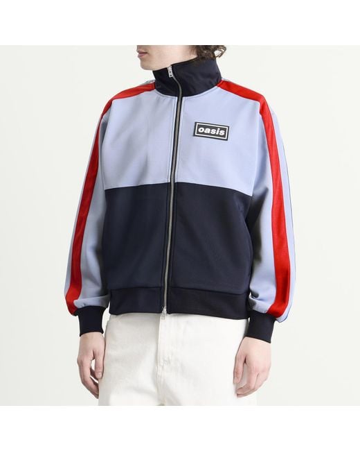Pleasures Blue X Oasis Forever Track Jacket for men