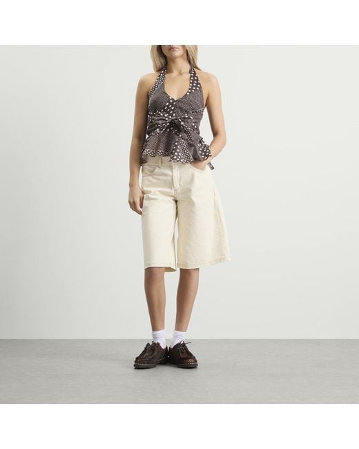 Damson Madder Brown Leandra Halter Cami