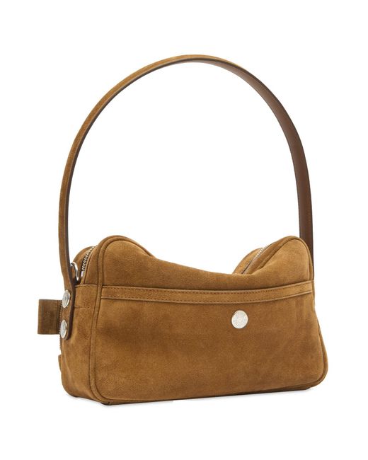Acne Brown Camero Party Suede Bag