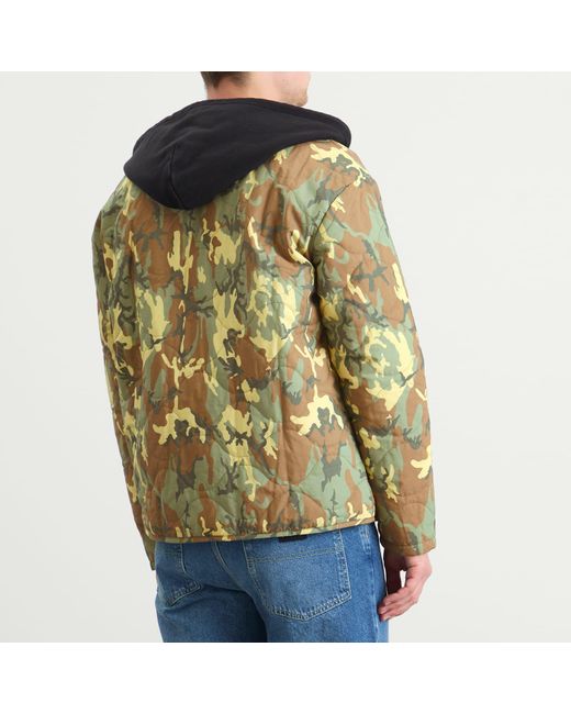 Stan Ray Green Quilted Liner Jacket for men