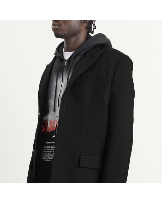 Balenciaga Black Wool Gabardine Blazer for men