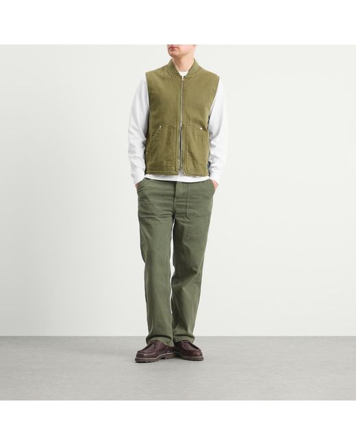 Pexwear Green Tradesman Gilet for men