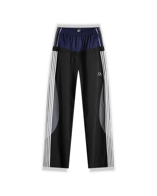 Balenciaga Blue Double Waistband Tracksuit Pants for men