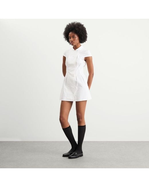 Peachy Den White Missy Dress