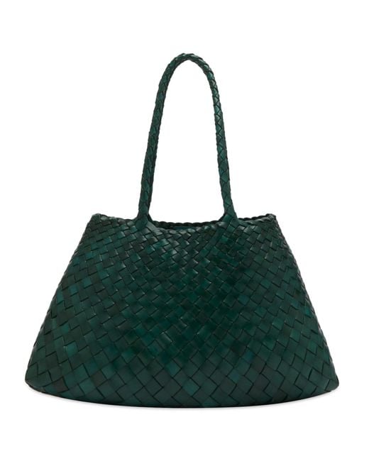 Dragon Diffusion Green Santa Croce Large Bag