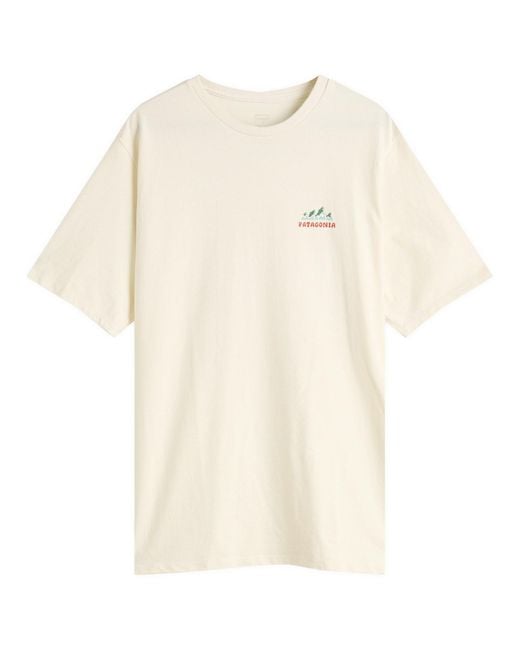 Patagonia White Take A Stand Responsibili-Tee T-Shirt Dammin' Kills for men