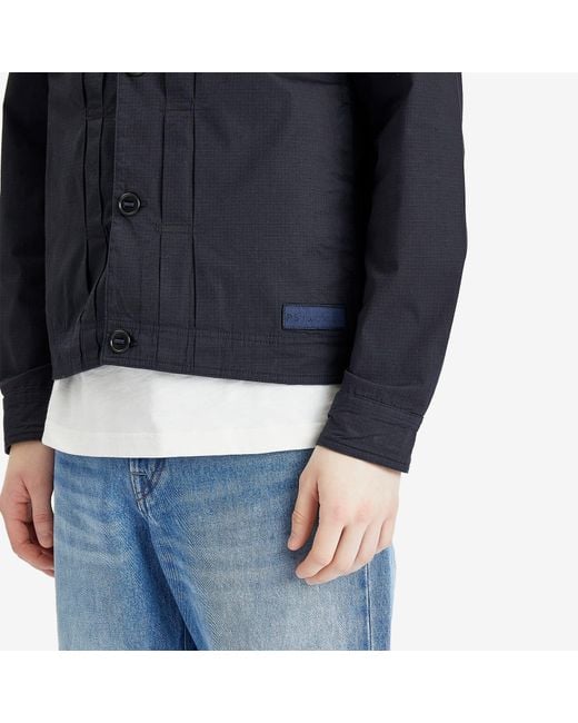 Paul Smith Black Ripstop Jean Jacket for men