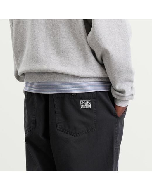 by Parra Black Art Pants for men