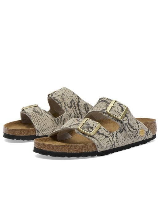 Birkenstock Brown Arizona Print Leve