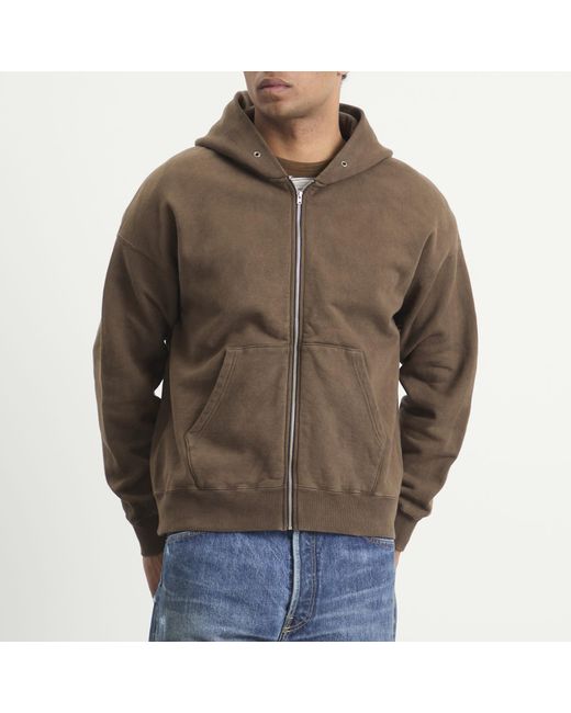 Visvim Green Jumbo Hoodie for men