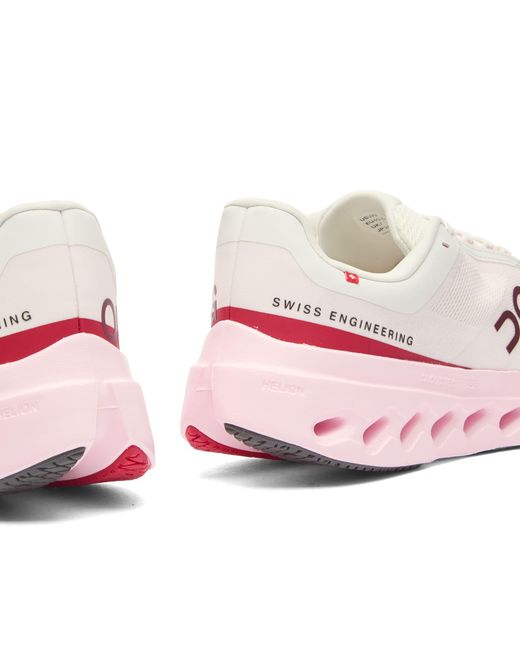 On Shoes Pink Cloudsurfer Next Sneaker