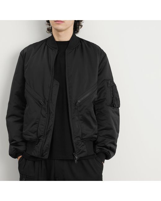 Y-3 Black Bomber Jacket for men