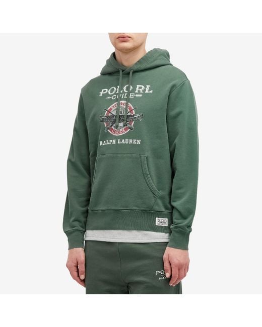 Polo Ralph Lauren Green End. X Dry Goods Hoodie for men