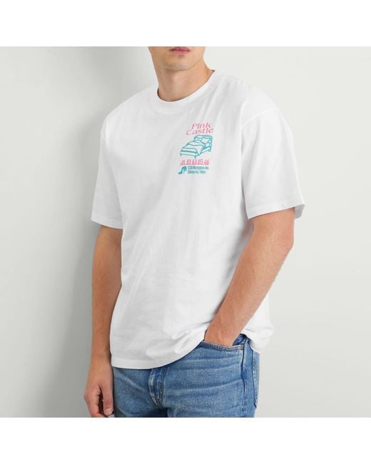 Edwin White Castle T-Shirt for men