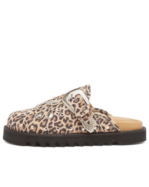 Toga Brown Toga Suede Mule
