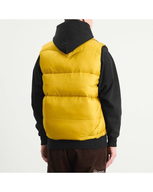 Human Made Brown Reversible Down Vest for men