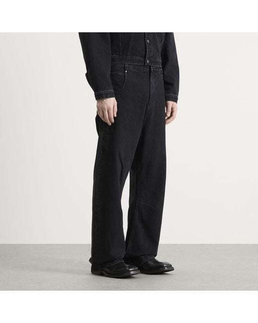 Entire studios Black Gem Jeans for men