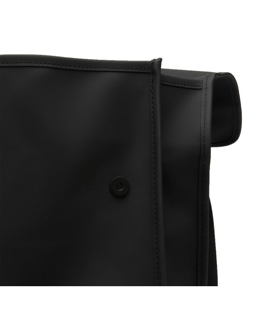 Rains Black Backpack for men