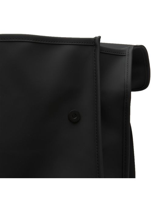 Rains Black Backpack for men