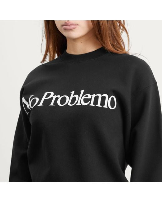 No Problemo Black Sweatshirt