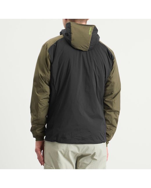 Arc'teryx Black Atom Hooded Jacket for men