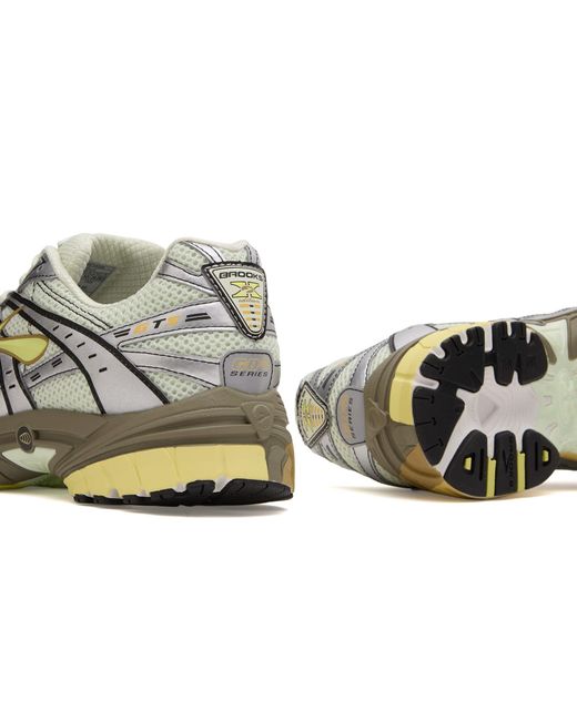 Brooks White Adrenaline Gts 10 Sneaker for men