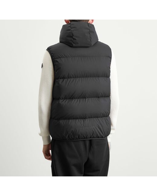 Moncler Black Guersac Vest for men