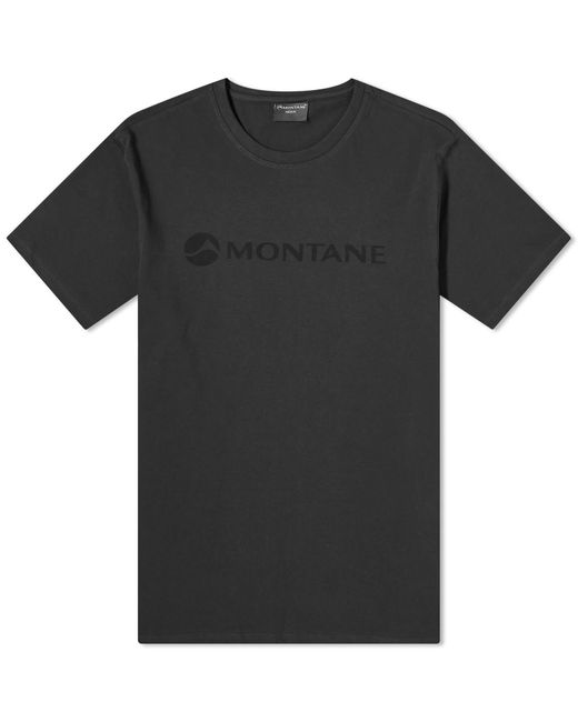 MONTANÉ Black Mono Logo T-Shirt for men