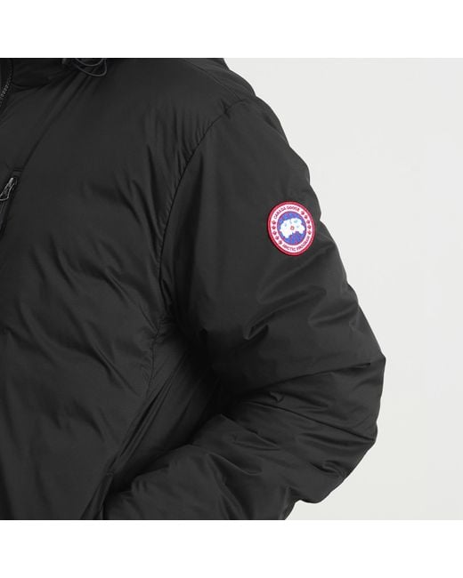 Canada Goose Black Lodge Hoodie for men