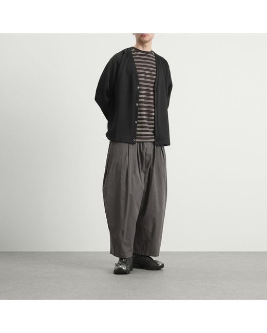 Needles Black Bright Jersey Cardigan for men
