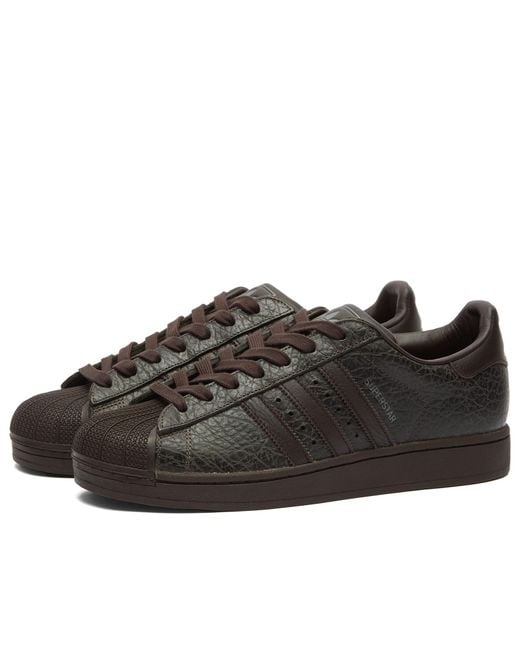 Adidas Black Superstar Ii Sneaker for men