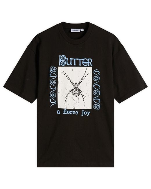 Butter Goods Black Fierce Joy T-Shirt for men