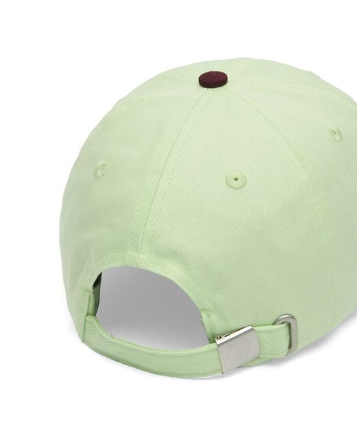 Damson Madder Green Cap