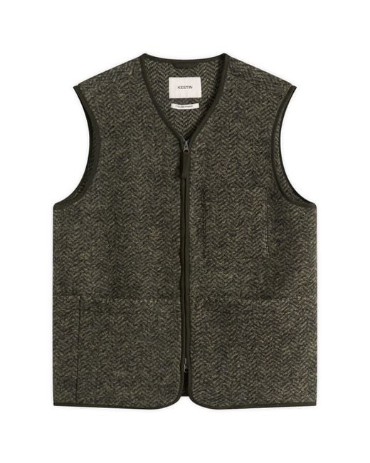 Kestin Green Bute Vest for men