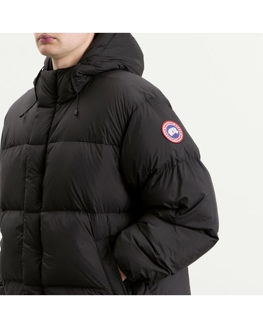 Canada Goose Black Sterling Puffer Coat for men