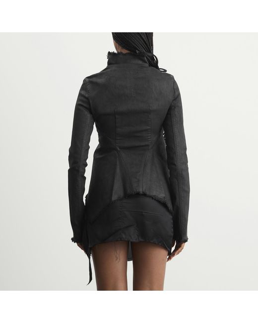 Rick Owens Black Naska Gary Jacket