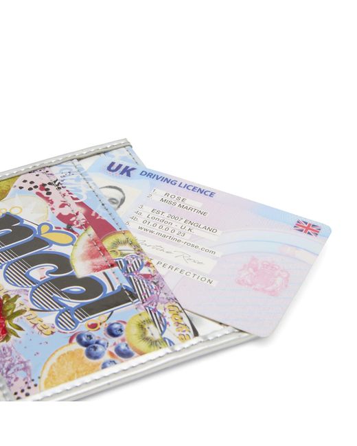 Martine Rose White Card Holder