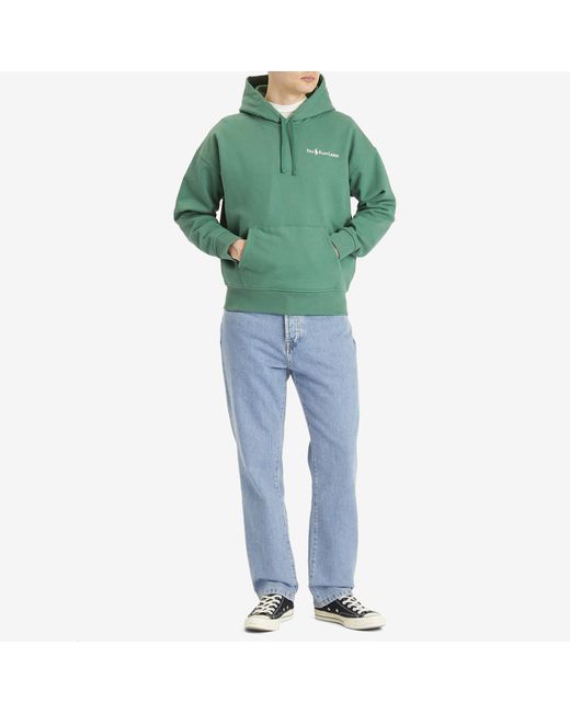 Polo Ralph Lauren Green Embroidered Chest Logo Hoodie for men