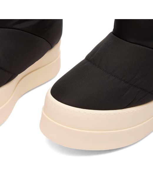 Rick Owens Black Mega Bumper Low Lunar Boots