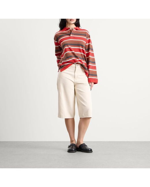 Damson Madder Red Noah Cinch Rugby Top