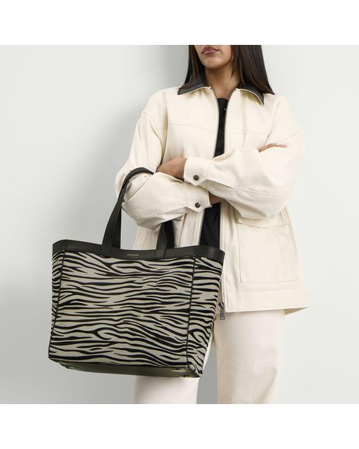 Anine Bing Black Medium Rio Tote Bag