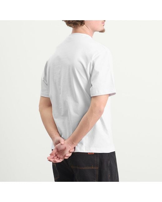 Butter Goods White Smashed Logo T-Shirt for men